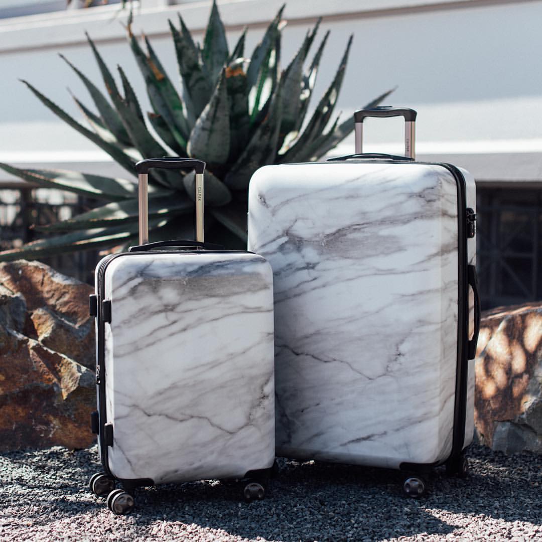 Luggage as Luxe as Carrera Marble