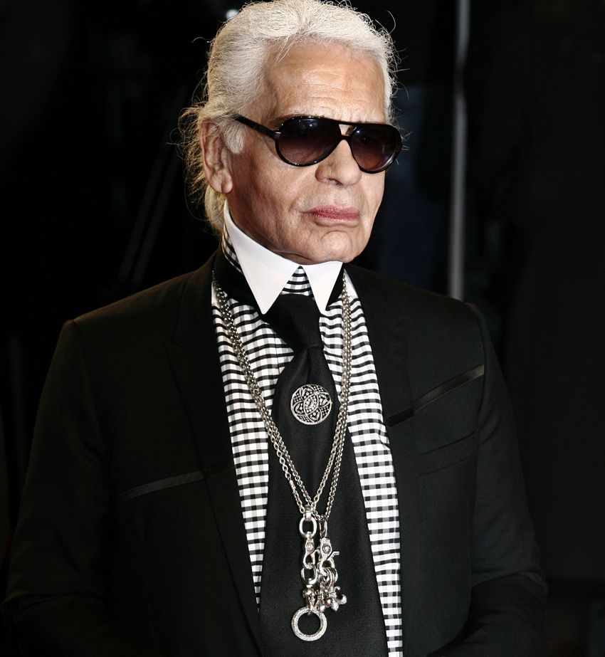 Karl Lagerfeld.