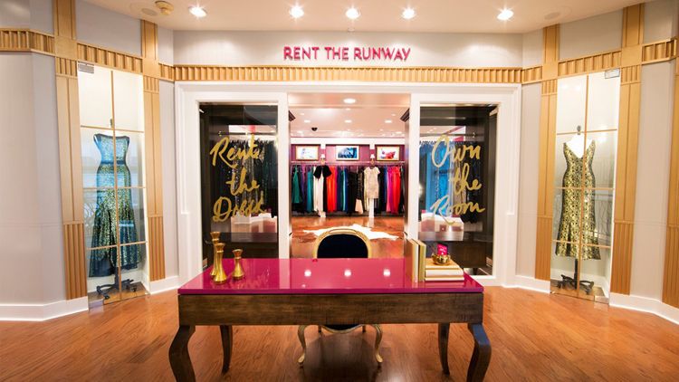 Rent the Runway at henri bendel